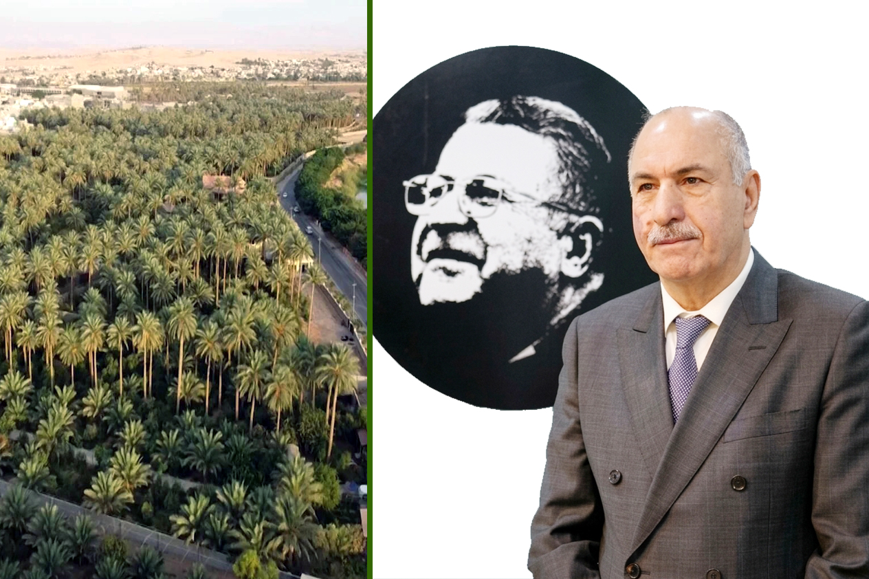 على ضفاف الزمن.. نخيل خانقين لا يزال صامدا